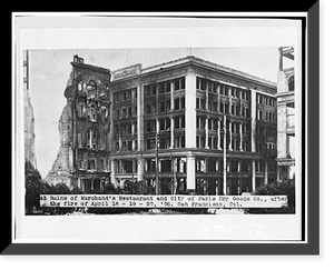 City of Paris Dry Goods Company, Geary & Stockton Streets, San Francisco, San Francisco County, CA - 72, Antique Wall Art