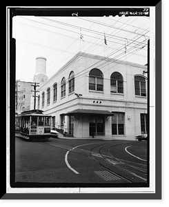 San Francisco Cable Railway, Washington & Mason Streets, San Francisco, San Francisco County, CA - 33 Classic, Antique Wall Art