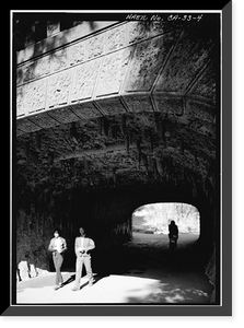 Historic Framed Print, Alvord Lake Bridge, San Francisco, San Francisco County, CA - 4,  17-7/8" x 21-7/8"
