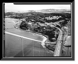 Golden Gate Bridge, Spanning mouth of San Francisco Bay, San Francisco, San Francisco County, CA - 27, Vintage Poster
