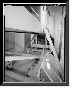 Historic Framed Print, San Francisco Oakland Bay Bridge, Spanning San Francisco Bay, San Francisco, San Francisco County, CA - 20,  17-7/8" x 21-7/8"