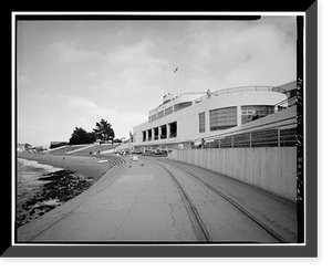Aquatic Park Bathhouse, Beach Street, West of Polk Street, San Francisco, San Francisco County, CA - 4 Classic, Antique Wall Art