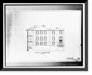 Letterman General Hospital, Nurses' Quarters, Girard Road & Lincoln Boulevard, Presidio of San F, San Francisco, San Francisco County, CA - 19, Antique Wall Art