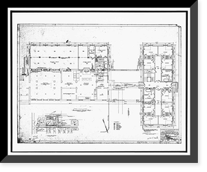 Letterman General Hospital, Nurses' Quarters, Girard Road & Lincoln Boulevard, Presidio of San F, San Francisco, San Francisco County, CA - 28, Antique Wall Art