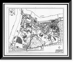 Letterman General Hospital, Nurses' Quarters, Girard Road & Lincoln Boulevard, Presidio of San F, San Francisco, San Francisco County, CA - 34, Vintage Print
