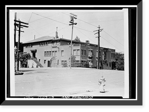 Stevenson-Osbourne House, Hyde & Lombard Streets, San Francisco, San Francisco County, CA - 3, Vintage Wall Art