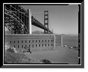 Fort Point, U.S. Highway 101, San Francisco, San Francisco County, CA - 13, Antique Poster