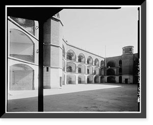 Fort Point, U.S. Highway 101, San Francisco, San Francisco County, CA - 22, Antique Wall Art