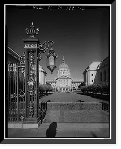 City Hall, Civic Center, San Francisco, San Francisco County, CA - 13, Vintage Wall Art