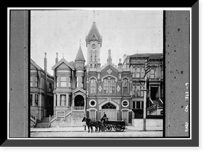 Engine 15 Firehouse, 2150 California Street, San Francisco, San Francisco County, CA - 2 Classic, Vintage Poster