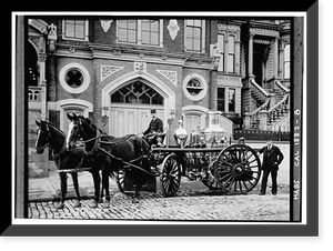Engine 15 Firehouse, 2150 California Street, San Francisco, San Francisco County, CA - 3, Antique Poster