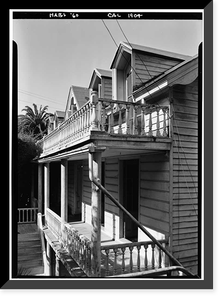 Vintage Building Photo - San Francisco, California - Phelps House, 329 (1)