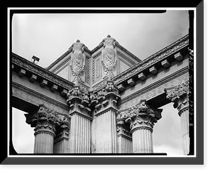 Palace of Fine Arts, Baker Street, San Francisco, San Francisco County, CA - 8, Historic Print