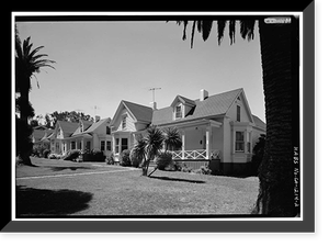 Presidio of San Francisco, Officers' Quarters, Funston Avenue, San Francisco, San Francisco County, CA - 2, Antique Poster