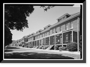 Presidio of San Francisco, Barracks, U.S. 101 & I-480, San Francisco, San Francisco County, CA, Antique Poster