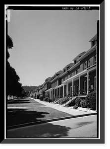 Presidio of San Francisco, Barracks, U.S. 101 & I-480, San Francisco, San Francisco County, CA - 3, Antique Wall Art