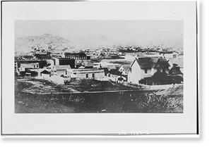 Historic Architecture - San Francisco, California - Historic View, 1856 (2)