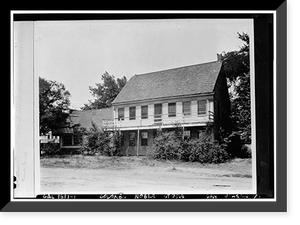 Colonel Noble House, French Camp, San Joaquin County, CA, Vintage Wall Art