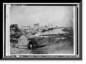 Stockton, Historic View, Stockton, San Joaquin County, CA, Vintage Print