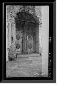 Mission San Luis Obispo de Tolosa, 782 Monterey Street, San Luis Obispo, San Luis Obispo County, CA - 5, Antique Print