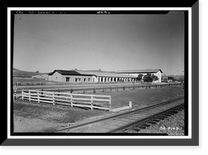 Mission San Miguel Arcangel, Highway 101, San Miguel vicinity, San Luis Obispo County, CA, Antique Poster