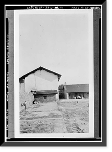 Mission San Miguel Arcangel, Highway 101, San Miguel vicinity, San Luis Obispo County, CA - 20, Vintage Poster