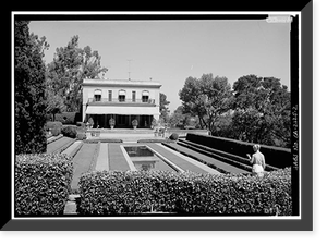 Villa Rose, Redington Road, Hillsborough, San Mateo County, CA - 2, Historic Print
