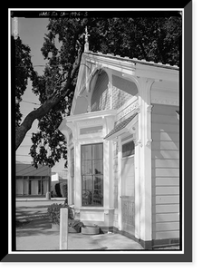 San Francisco & San Jose Railroad Station, 1100 Merrill Street, Menlo Park, San Mateo County, CA - 3 Classic, Vintage Print