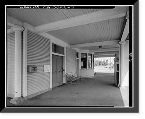Southern Pacific Depot, 21 East Millbrae Avenue, Millbrae, San Mateo County, CA - 7, Antique Wall Art