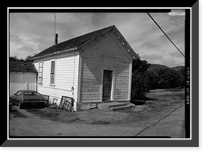 Garretson Schoolhouse, 2307 Pescadero Road, Pescadero, San Mateo County, CA - 2, Vintage Print