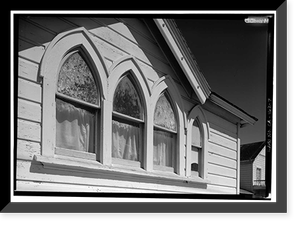Methodist Episcopal Church, 108 San Gregorio Street, Pescadero, San Mateo County, CA - 7, Historic Print