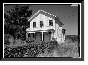 Thomas W. Moore House, 114 San Gregorio Street, Pescadero, San Mateo County, CA - 2 Classic, Historic Reproduction