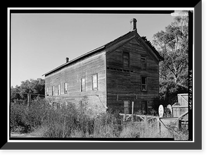Steele Brothers Dairies, Cascade Ranch Dairy Building, Pescadero vicinity, San Mateo County, CA - 4, Historic Print
