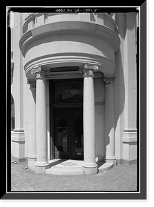 Bank of San Mateo County, 2000-2002 Broadway, Redwood City, San Mateo County, CA - 5, Historic Print
