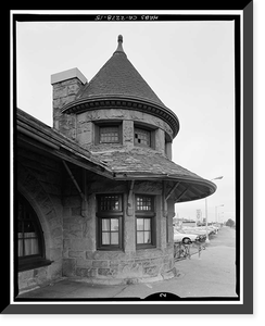 Southern Pacific Depot, 559 El Camino Real, San Carlos, San Mateo County, CA - 15, Vintage Poster