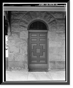 Southern Pacific Depot, 559 El Camino Real, San Carlos, San Mateo County, CA - 41 Classic, Antique Print