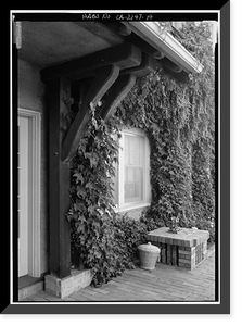 Green Gables, 329 Albion Avenue, Woodside, San Mateo County, CA - 14, Antique Print