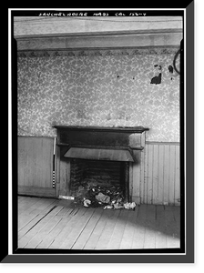 Francisco Sanchez Adobe, Linda Mar Boulevard & Adobe Drive, San Pedro Valley, San Mateo County, CA - 9, Vintage Poster