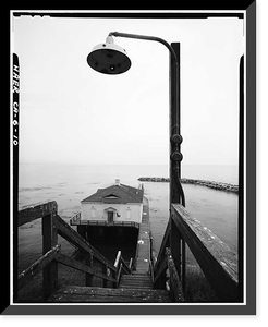 Point Arguello Coast Guard Rescue Station, Lompoc vicinity, Santa Barbara County, CA - 10, Antique Print