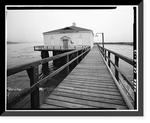 Point Arguello Coast Guard Rescue Station, Lompoc vicinity, Santa Barbara County, CA - 12, Antique Print