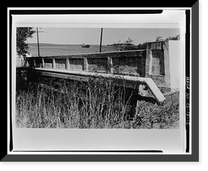 San Antonio Creek Bridge, State Highway 1, Lompoc vicinity, Santa Barbara County, CA - 12, Antique Print