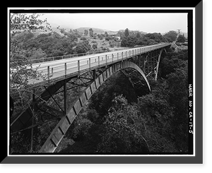 San Roque Canyon Bridge, State Highway 192, Santa Barbara, Santa Barbara County, CA - 5, Antique Wall Art
