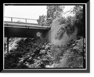 San Roque Canyon Bridge, State Highway 192, Santa Barbara, Santa Barbara County, CA - 10, Historic Reproduction