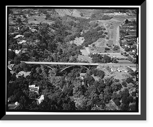 San Roque Canyon Bridge, State Highway 192, Santa Barbara, Santa Barbara County, CA - 20, Vintage Wall Art