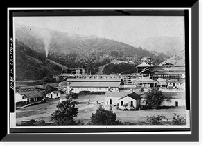 New Almaden Quicksilver Mine, New Almaden Quicksilver Mine County Park, New Almaden, Santa Clara County, CA - 15, Historic Print