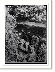 Antique Photo Print - Bandaging wounded - Antique Wall Decor Print