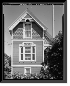 Harrison Street Block (Houses), 1009-1091 Harrison Street, Santa Clara, Santa Clara County, CA - 4 Classic, Vintage Print