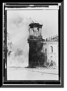 Mission Santa Clara de Asis, Franklin & Grant Streets, Santa Clara, Santa Clara County, CA - 23, Antique Poster