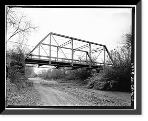Pacheco Creek Bridge, San Felipe Road, spanning Pacheco Creek, San Felipe vicinity, Santa Clara County, CA - 4, Antique Print