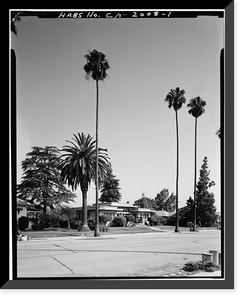 Peter E. Col House, 1163 Martin Avenue, San Jose, Santa Clara County, CA, Historic Print